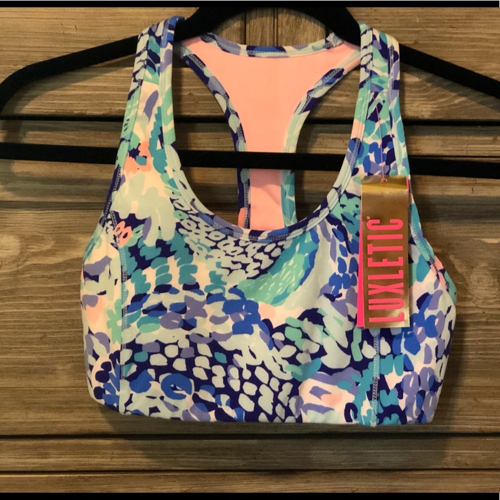 Lily Pulitzer Teegan Sports Bra Top